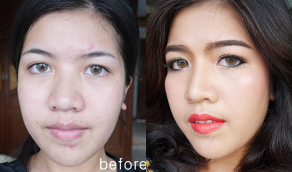 แต่งหน้าแบบลำยอง