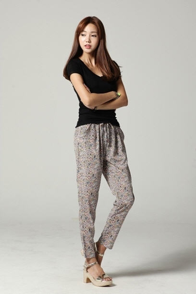 กางเกงผ้าพริ้ว 