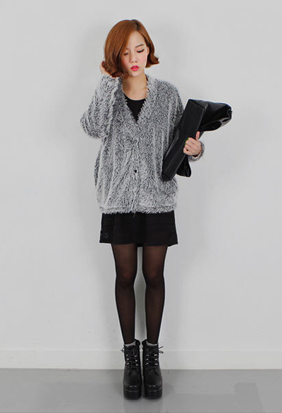 เสื้อกันหนาวขนมิ้ง