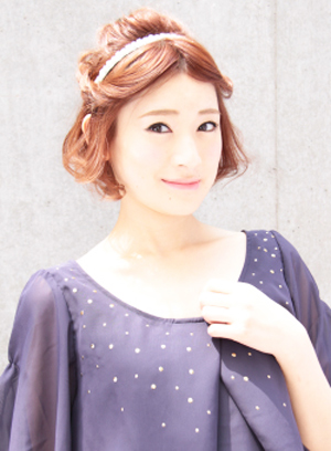 ทำผมสั้นไปงาน