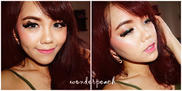 แต่งหน้าหวานสดใส