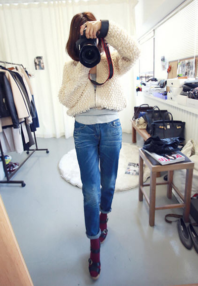 เสื้อกันหนาวขนมิ้ง