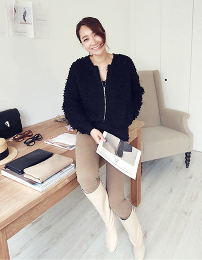 เสื้อกันหนาวขนมิ้ง