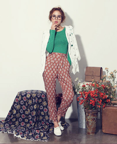 กางเกงผ้าพริ้ว