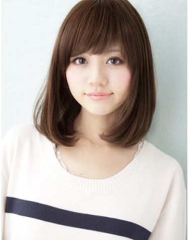 ทรงผมประบ่า หน้ากลม