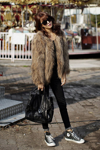 เสื้อกันหนาวขนมิ้ง