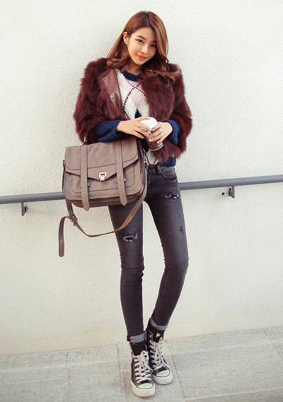 เสื้อกันหนาวขนมิ้ง