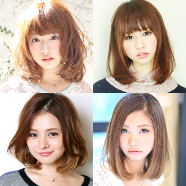 ทรงผมประบ่า หน้ากลม