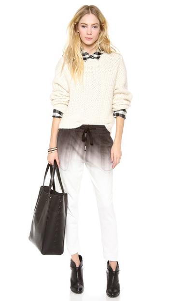 กางเกงผ้าพริ้ว 