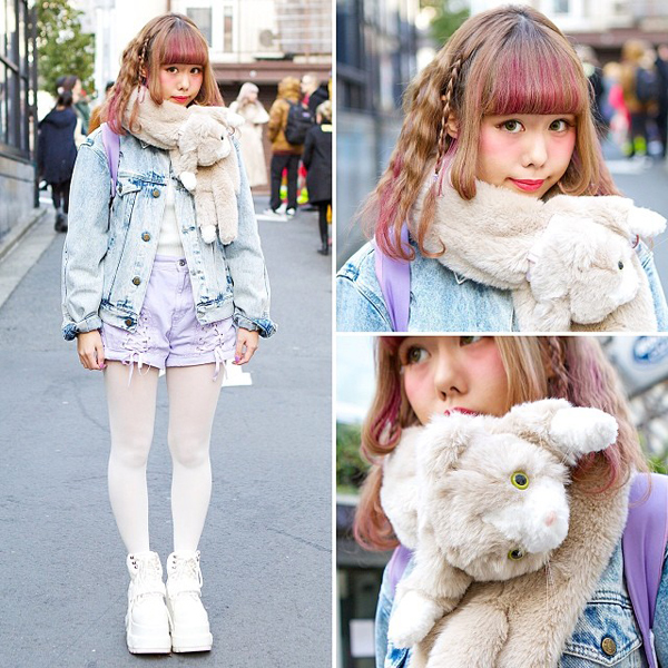 ผ้าพันคอรูปสัตว์ 