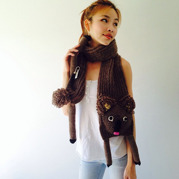 ผ้าพันคอรูปสัตว์