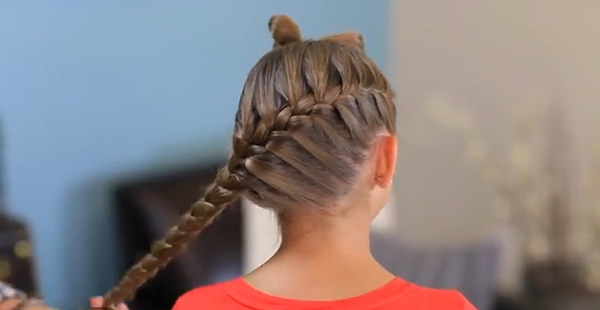 วิธีถักเปีย