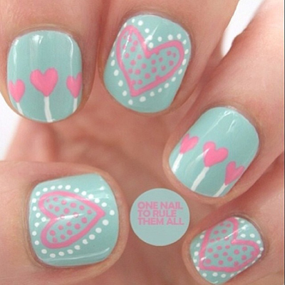 ลายเพ้นท์เล็บ