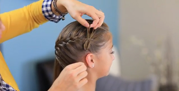 วิธีถักเปีย