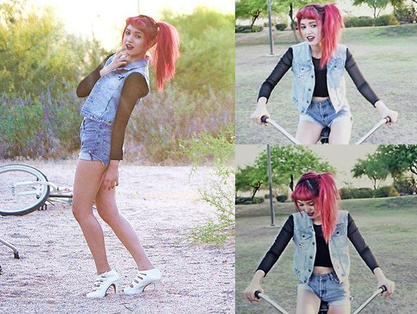 แบบทรงผม