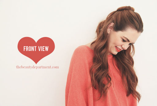 มวยผมรูปหัวใจ