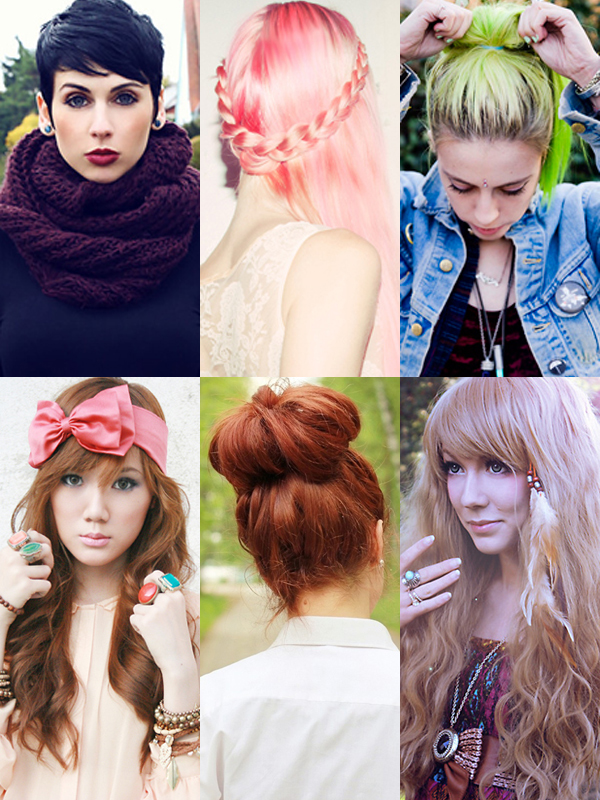 แบบทรงผม