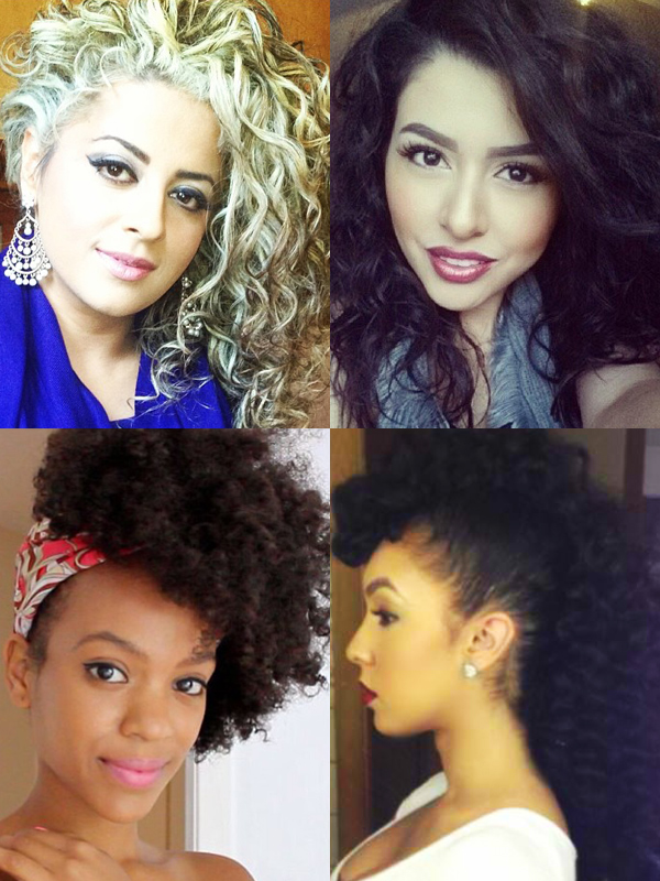 ทรงผมออกงานกลางคืนคนผมหยิก