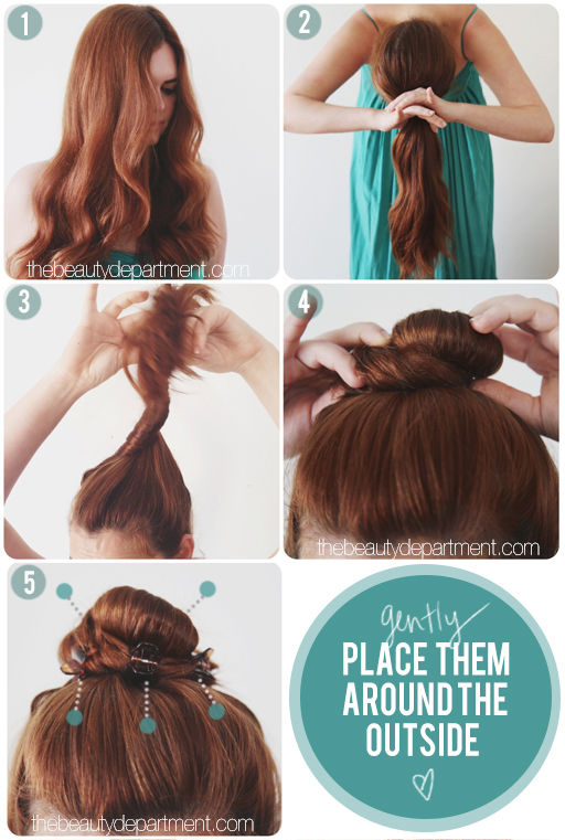 วิธีเก็บผมดัดลอน