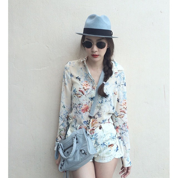 แฟชั่นลายดอกสไตล์ดารา