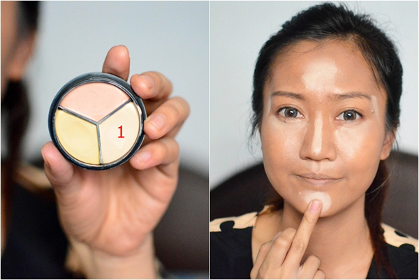 แต่งหน้าเป็นสาวผิวแทน