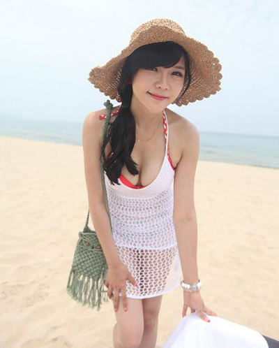 ชุดเดรสไปทะเล