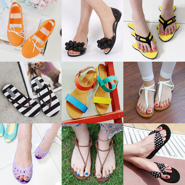 รองเท้าเล่นน้ำสงกรานต์