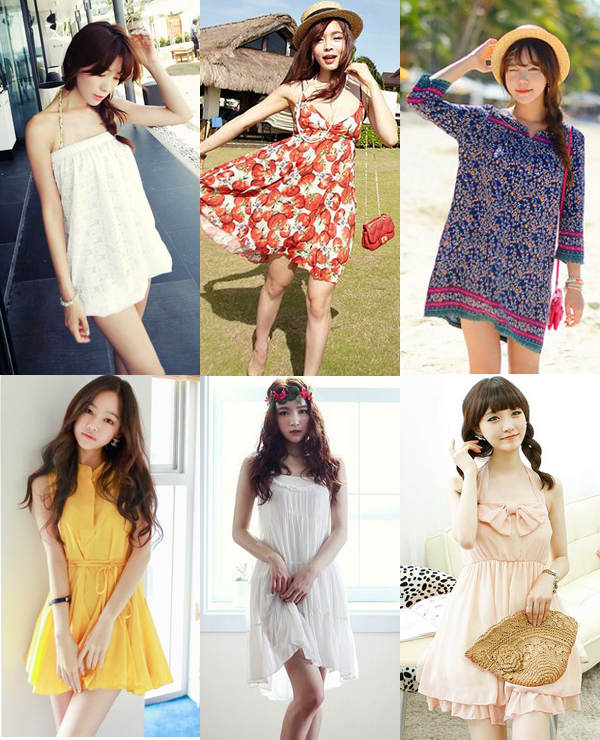 ชุดเดรสไปทะเล