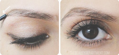 วิธีเขียนคิ้ว