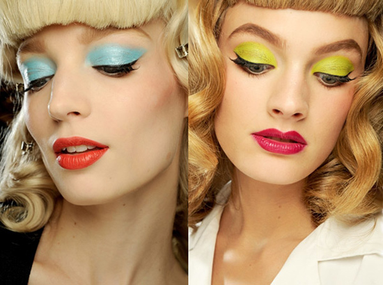 แต่งตาสีนีออน