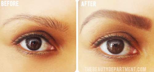 วิธีเขียนคิ้ว