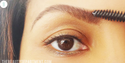 วิธีเขียนคิ้ว