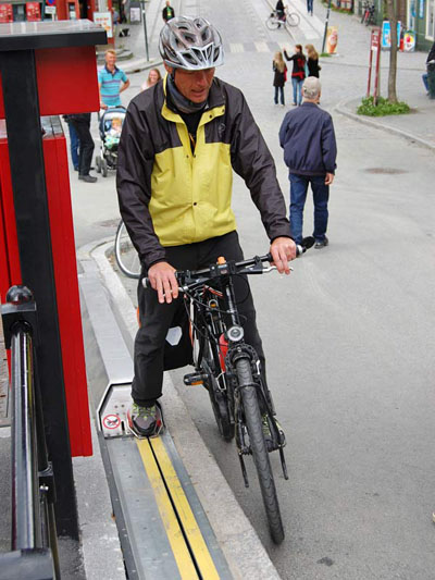 บันไดเลื่อนจักรยาน