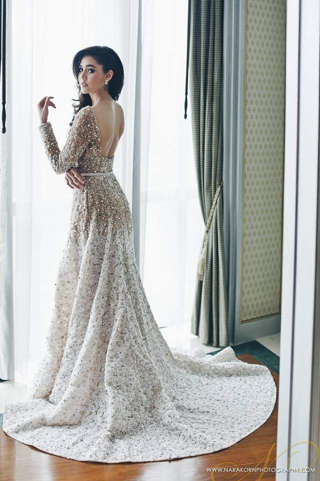 เก็บตกภาพบรรยากาศงานแต่ง ชมพู่ น็อต สวยงามราวกับความฝัน