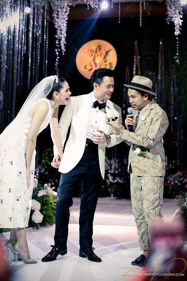 เก็บตกภาพบรรยากาศงานแต่ง ชมพู่ น็อต สวยงามราวกับความฝัน