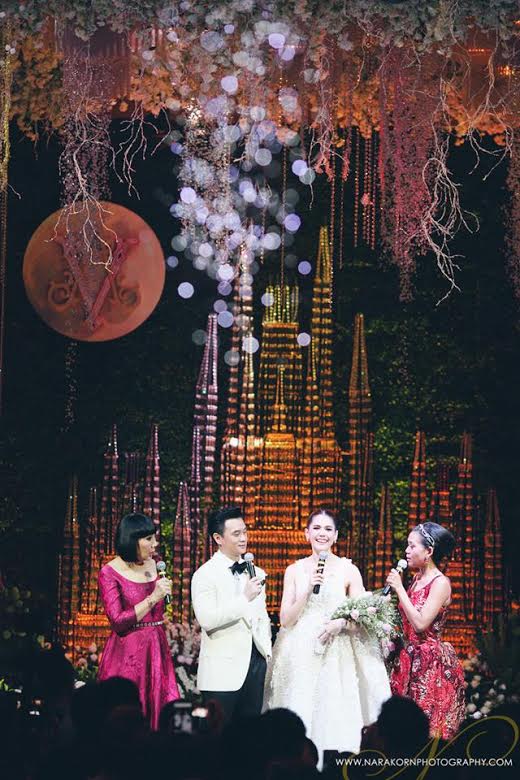 เก็บตกภาพบรรยากาศงานแต่ง ชมพู่ น็อต สวยงามราวกับความฝัน