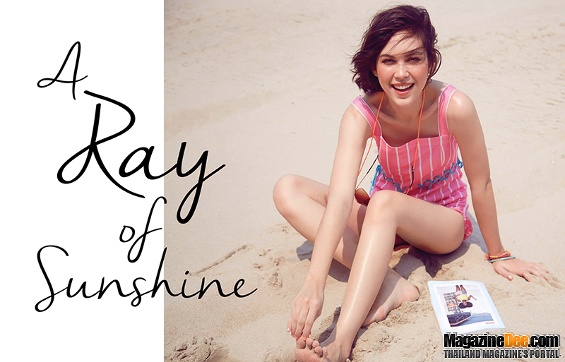 แมท ภีรนีย์ เริงร่าท้าลมร้อน ถ่ายแฟชั่นขึ้นปก กุลสตรี