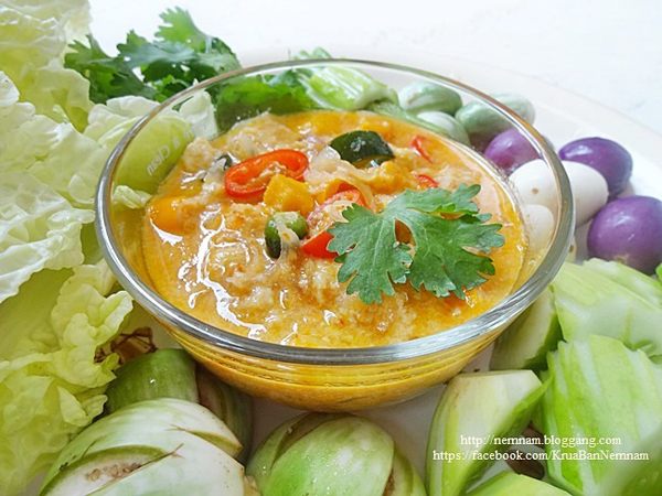 หลนไข่เค็มกุ้ง เครื่องจิ้มแบบไทย ๆ รสกลมกล่อม