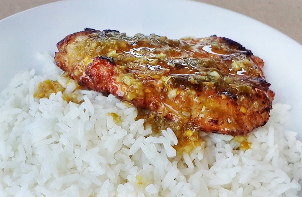 หมูสับปั้นทอดราดน้ำจิ้มซีฟู้ด เมนูสุดง่าย อร่อยแซบ 