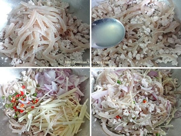 แหนมสด เมนูรสแซ่บแบบง่าย ๆ แหนมสด เมนูรสแซ่บแบบง่าย ๆ