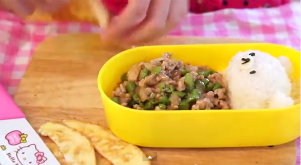 ข้าวหมีริลัคคุมะไข่ยัดไส้ ข้าวหมีริลัคคุมะไข่ยัดไส้