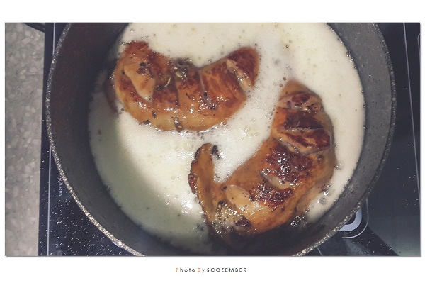 ไก่พริกไทยดำตุ๋นเบียร์