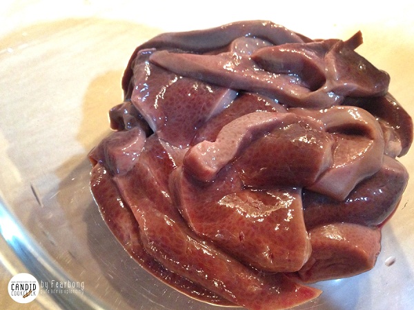 ตับผัดพริกหวาน