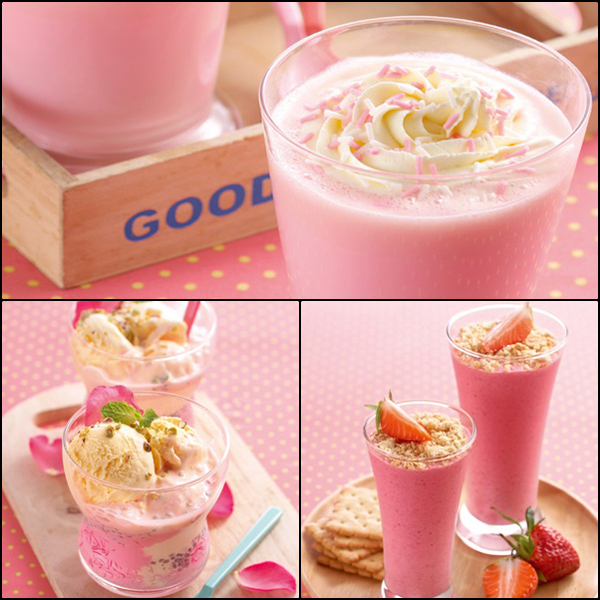 สูตรเครื่องดื่มสีชมพู ต้อนรับวันวาเลนไทน์อร่อย ๆ เติมเต็มความหวานจนใคร ๆ ต้องอิจฉา