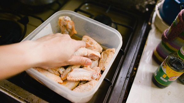 ปีกไก่ทอดโค้ก 