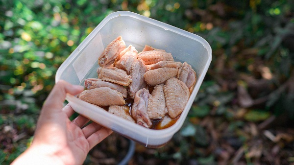 ปีกไก่ทอดโค้ก 