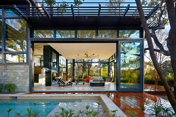บ้านเดี่ยวยกพื้นต่างระดับ พร้อมระบบรักษาสิ่งแวดล้อม