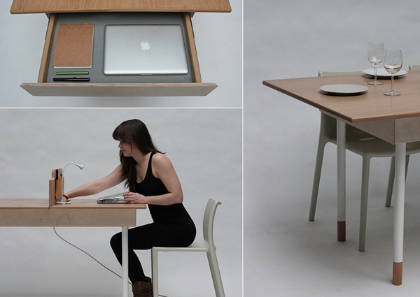 โต๊ะอเนกประสงค์ ทำงานได้ กินข้าวได้ ฟังก์ชั่นเพียบ