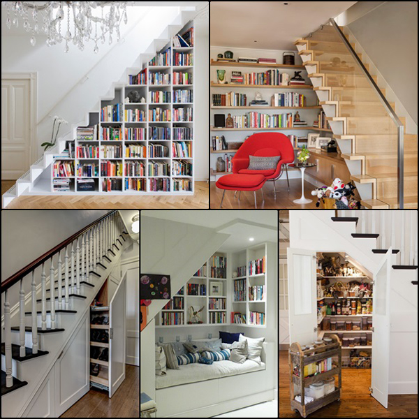 ไอเดียเปลี่ยนพื้นที่ว่างใต้บันได