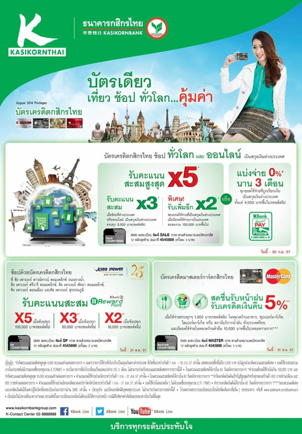 รวมโปรโมชั่นบัตรเครดิต รู้ก่อนช้อปคุ้ม !